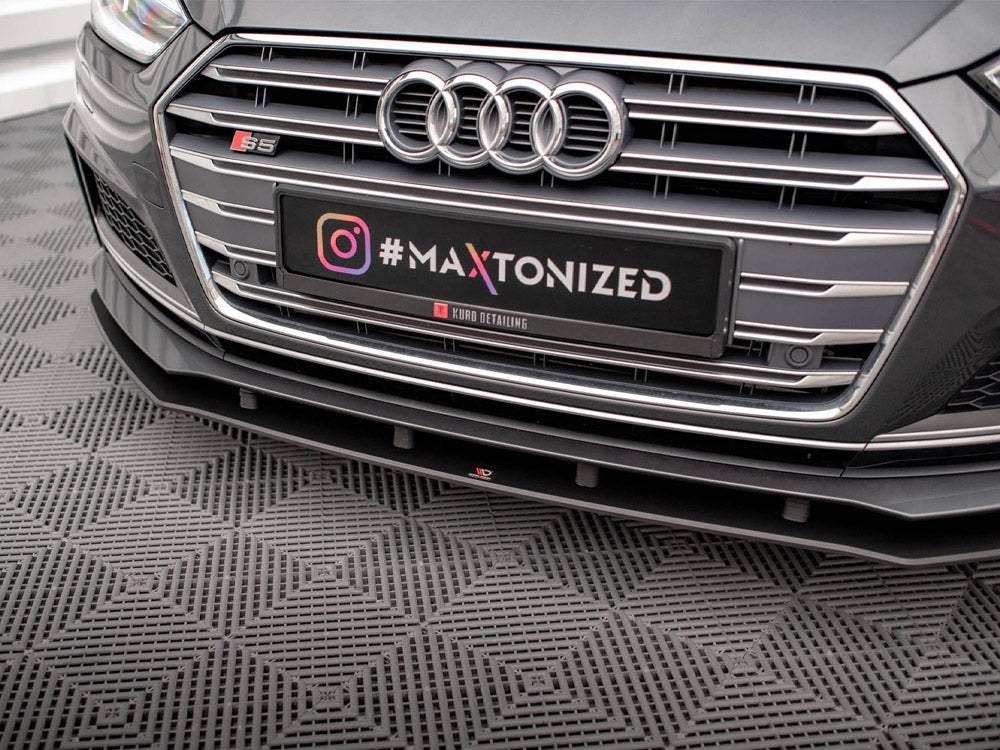 Maxton Design Street Pro Front Splitter Audi A5 S-line / S5 Coupe / Sportback F5 - Wayside Performance 