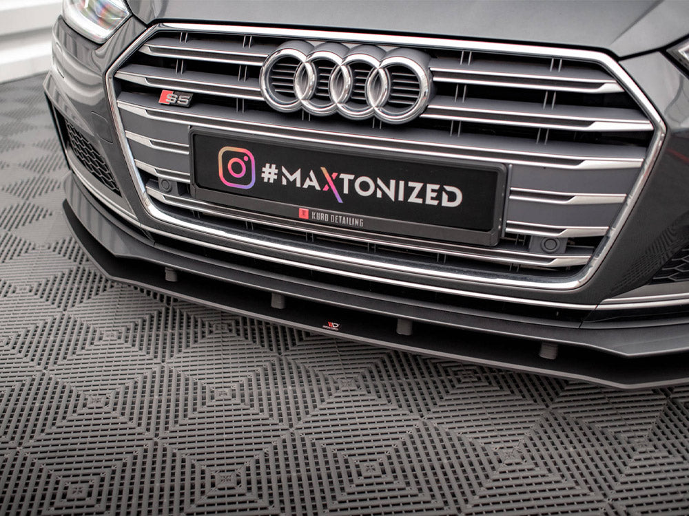 Maxton Design Street Pro Front Splitter Audi A5 S-line / S5 Coupe / Sportback F5 - Wayside Performance 