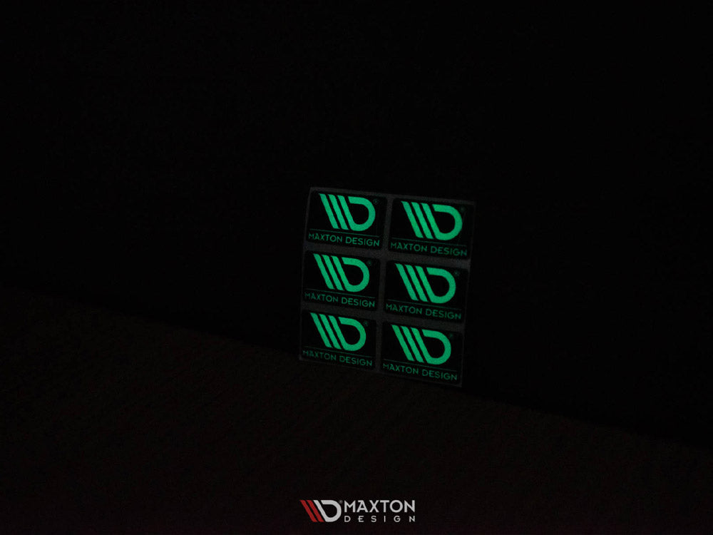 Glow in the Dark 3D gel badges (6 per pack) - Wayside Performance 