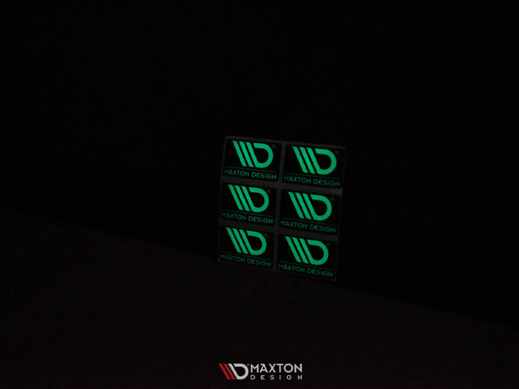 Glow in the Dark 3D gel badges (6 per pack) - Wayside Performance 