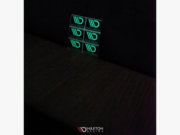 Glow in the Dark 3D gel badges (6 per pack) - Wayside Performance 