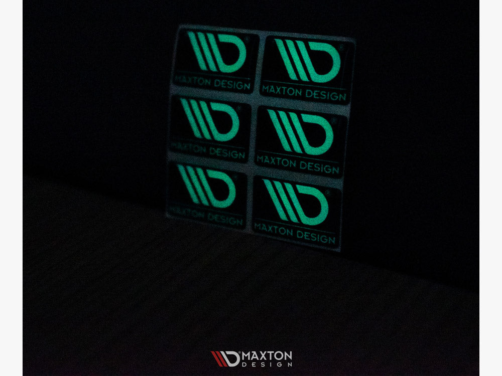 Glow in the Dark 3D gel badges (6 per pack) - Wayside Performance 