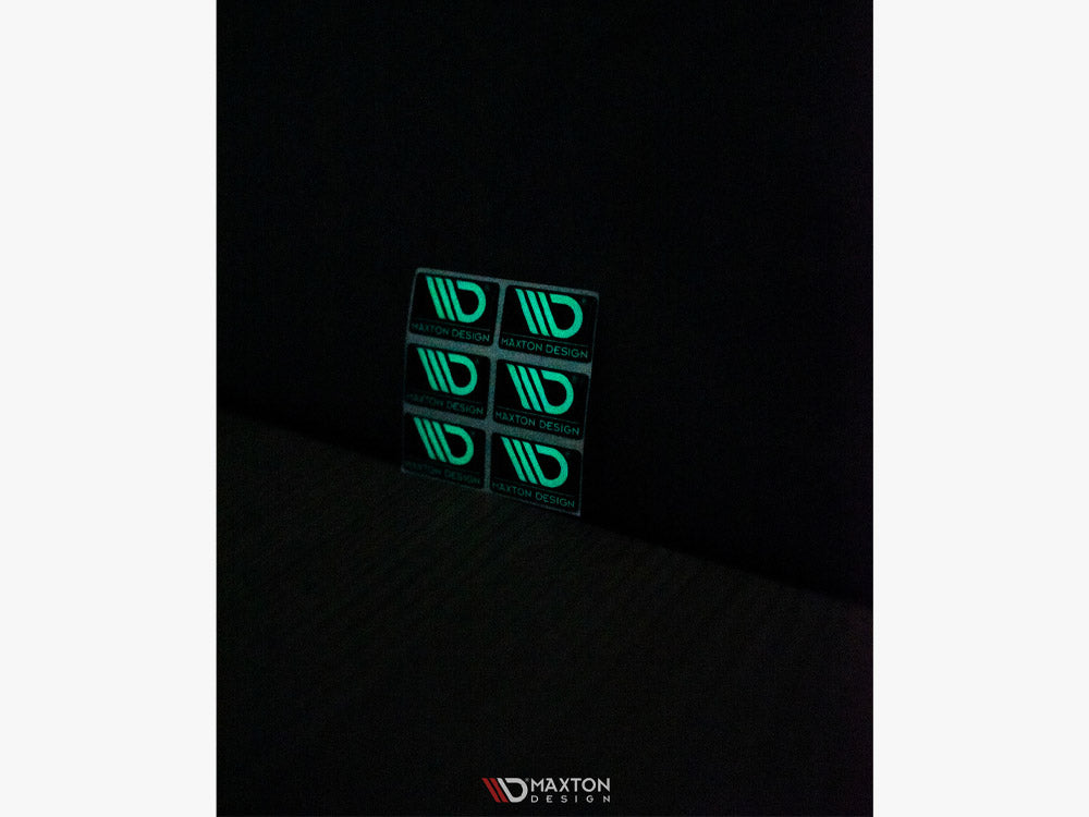 Glow in the Dark 3D gel badges (6 per pack) - Wayside Performance 