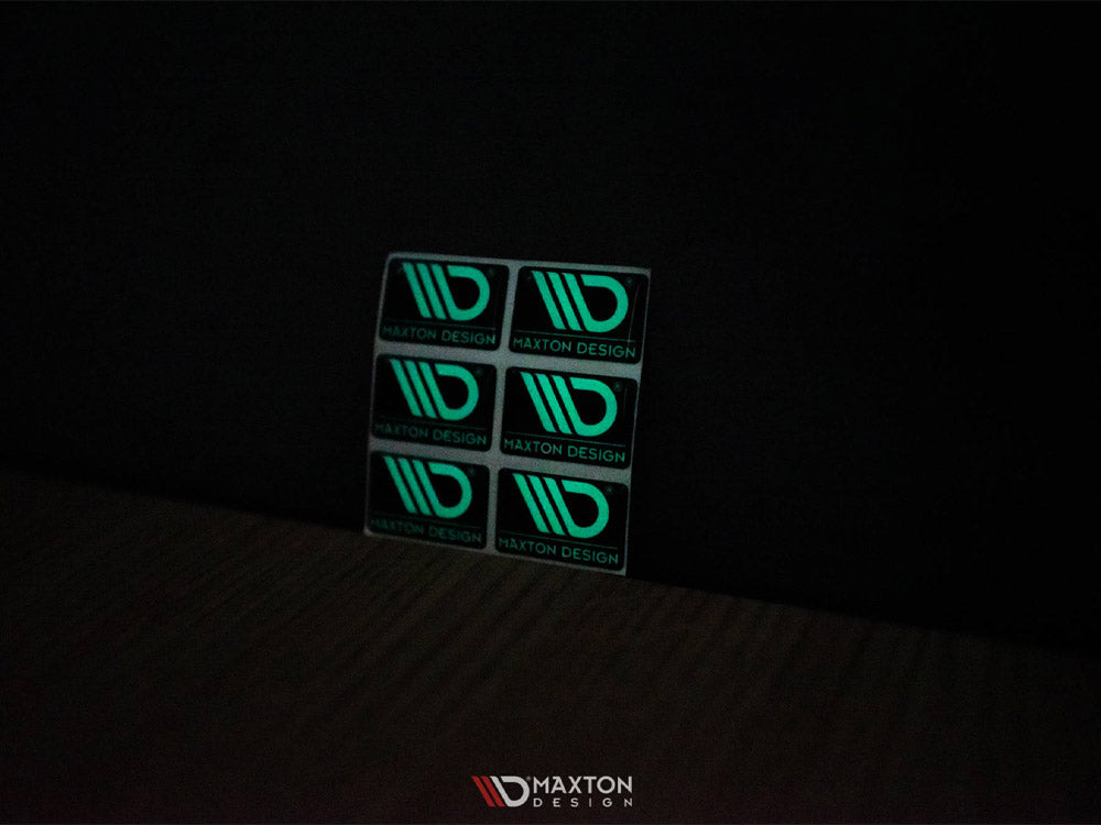 Glow in the Dark 3D gel badges (6 per pack) - Wayside Performance 