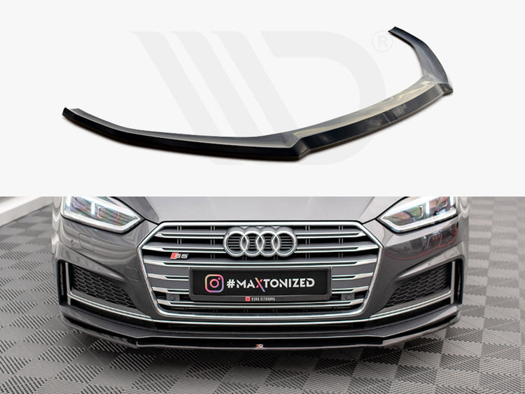 Maxton Design Front Splitter V.2 Audi S5 / A5 S-line F5 Coupe / Sportback (2016-) - Wayside Performance 