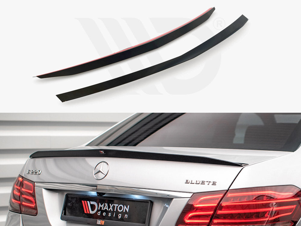 Spoiler Cap Mercedes E63 AMG / AMG-Line Sedan W212 Facelift - Wayside Performance 