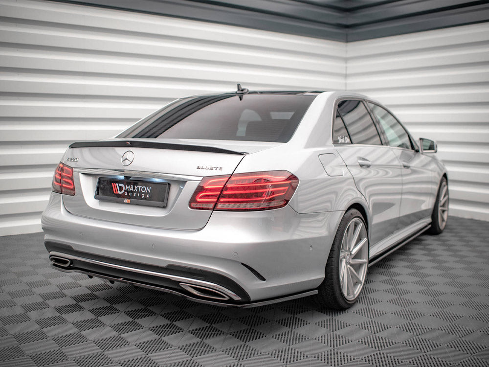 Spoiler Cap Mercedes E63 AMG / AMG-Line Sedan W212 Facelift - Wayside Performance 