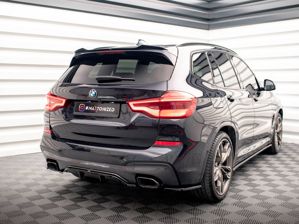 Central Rear Splitter (Vertical Bars) BMW X3 M40i / M40d G01 - Wayside Performance 