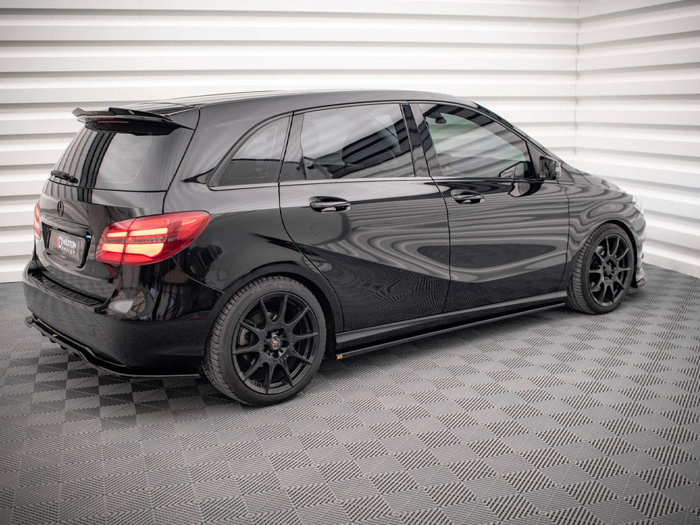 Side Skirts Diffusers Mercedes B W246 Facelift - Wayside Performance 