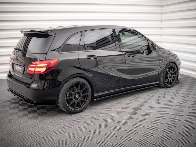Side Skirts Diffusers Mercedes B W246 Facelift - Wayside Performance 