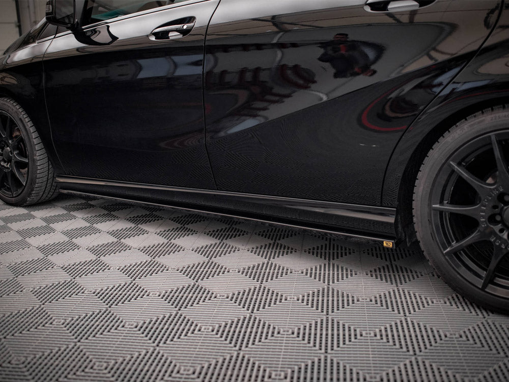 Side Skirts Diffusers Mercedes B W246 Facelift - Wayside Performance 