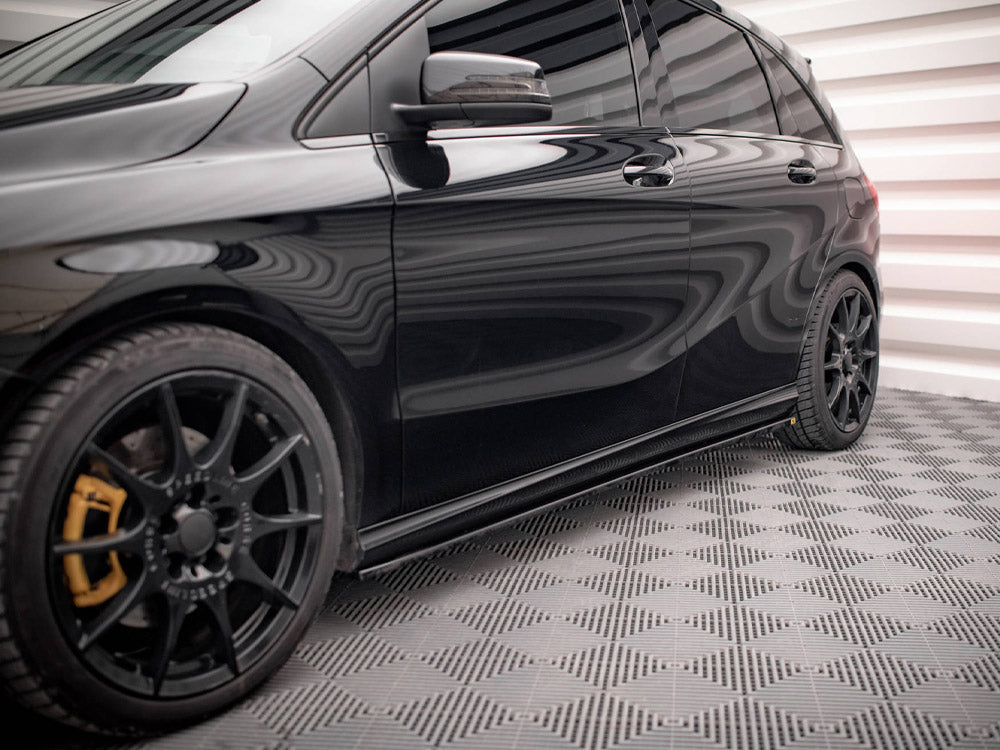 Side Skirts Diffusers Mercedes B W246 Facelift - Wayside Performance 
