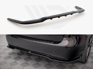 Central Rear Splitter (Vertical Bars) Mercedes B W246 Facelift - Wayside Performance 