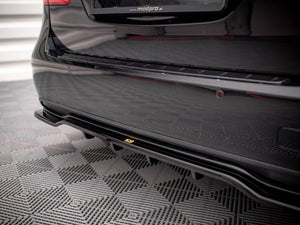 Central Rear Splitter (Vertical Bars) Mercedes B W246 Facelift - Wayside Performance 