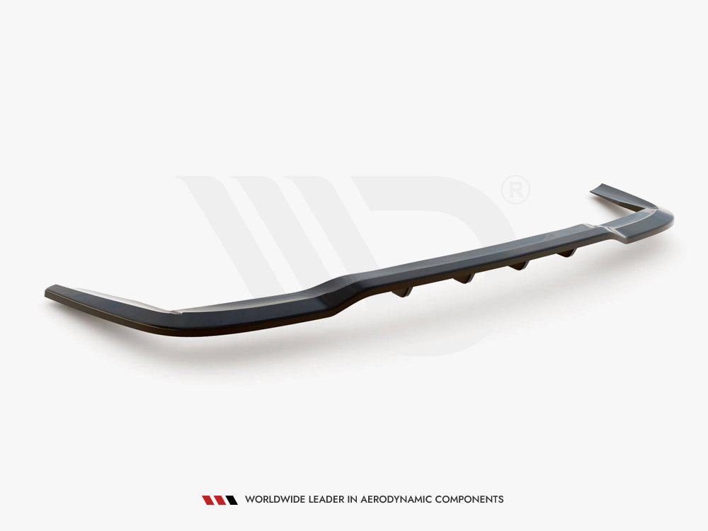 Central Rear Splitter (Vertical Bars) Mercedes B W246 Facelift - Wayside Performance 