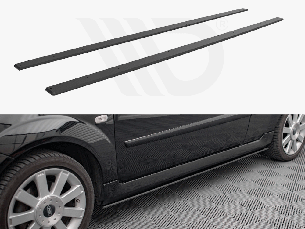 Street PRO Side Skirts Diffusers Ford Fiesta ST Mk6 - Wayside Performance 