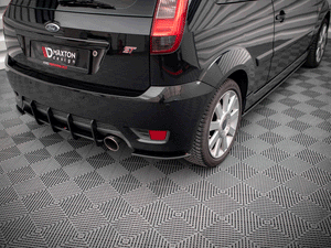 Street PRO Rear Side Splitters Ford Fiesta ST Mk6 - Wayside Performance 