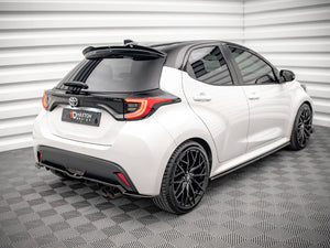 Central Rear Splitter V.2 (Vertical Bars) Toyota Yaris Mk4 - Wayside Performance 
