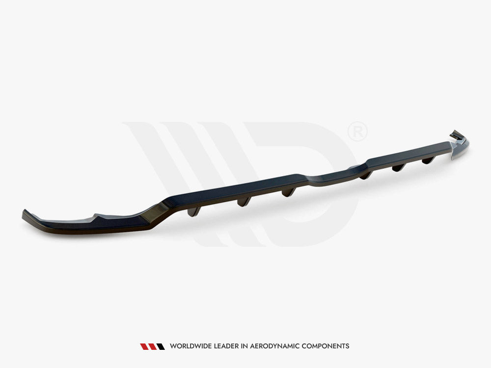 Central Rear Splitter V.2 (Vertical Bars) Toyota Yaris Mk4 - Wayside Performance 