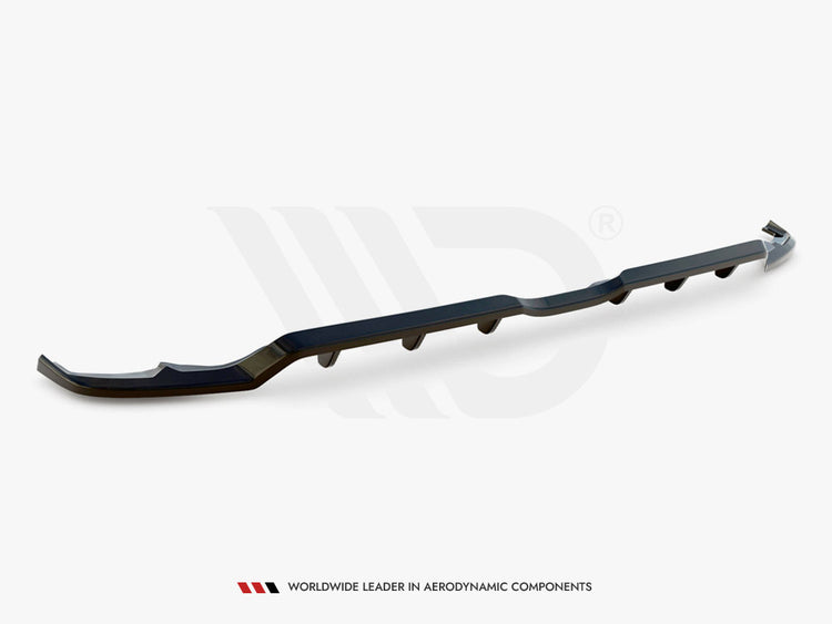 Central Rear Splitter V.2 (Vertical Bars) Toyota Yaris Mk4 - Wayside Performance 