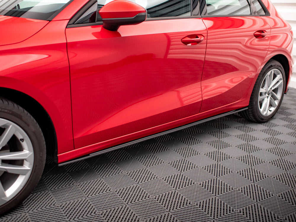 Street PRO Side Skirts Diffusers Audi A3 8Y - Wayside Performance 