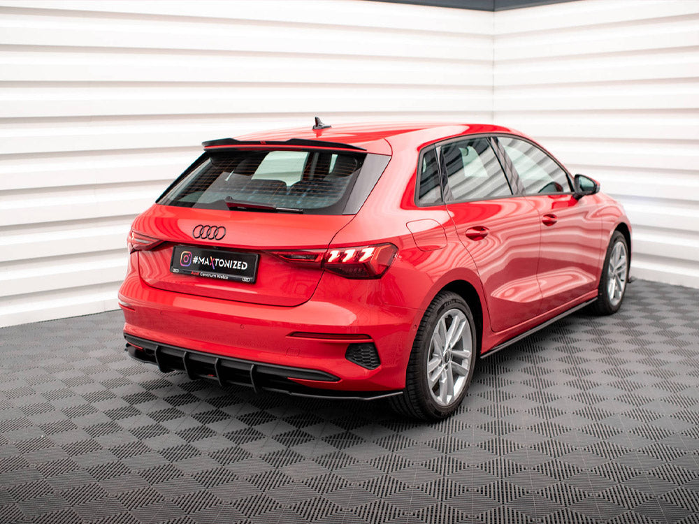 Street PRO Rear Diffuser Audi A3 Sportback 8Y - Wayside Performance 