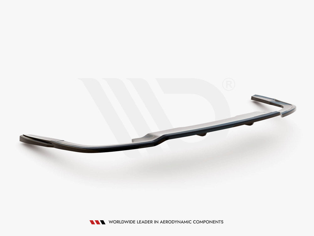 Central Rear Splitter (Vertical Bars) Audi A5 S-Line F5 Facelift - Wayside Performance 