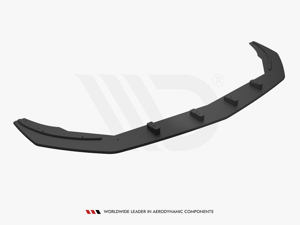 Street PRO Front Splitter Mercedes A35 AMG / AMG-Line Aero Pack W177 - Wayside Performance 