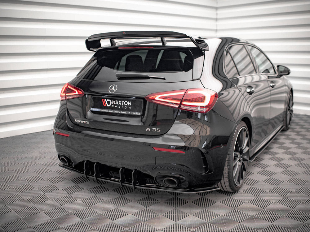 Street PRO Rear Diffuser Mercedes A35 AMG Hatchback Aero Pack W177 - Wayside Performance 