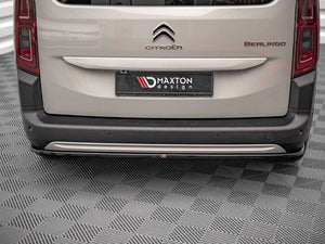 Central Rear Splitter Citroen Berlingo Mk3 - Wayside Performance 
