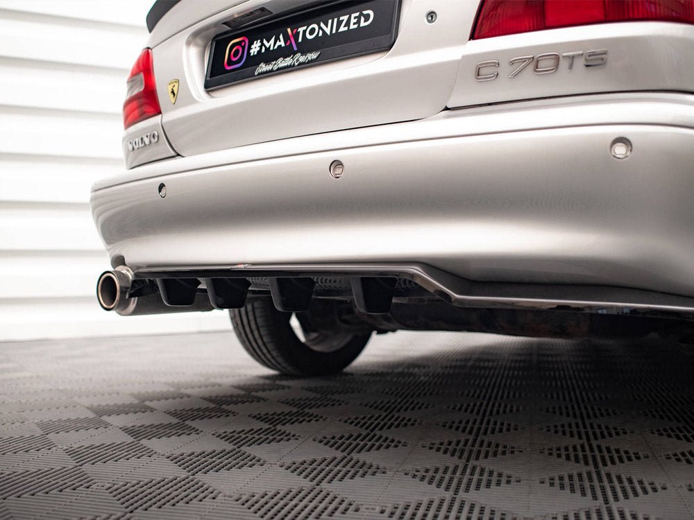 Central Rear Splitter (Vertical Bars) Volvo C70 Mk1 - Wayside Performance 