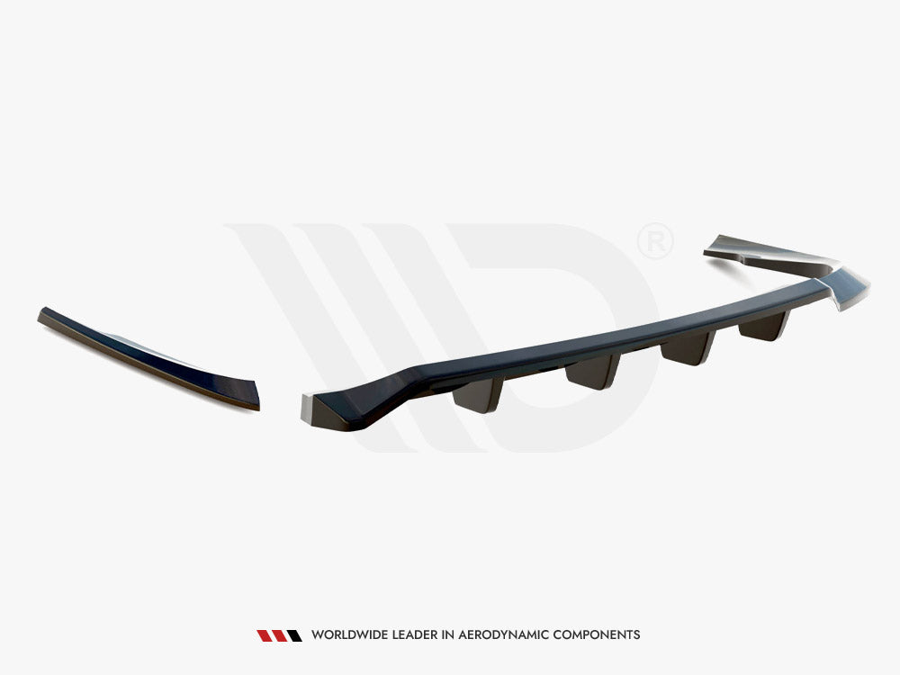 Central Rear Splitter (Vertical Bars) Volvo C70 Mk1 - Wayside Performance 