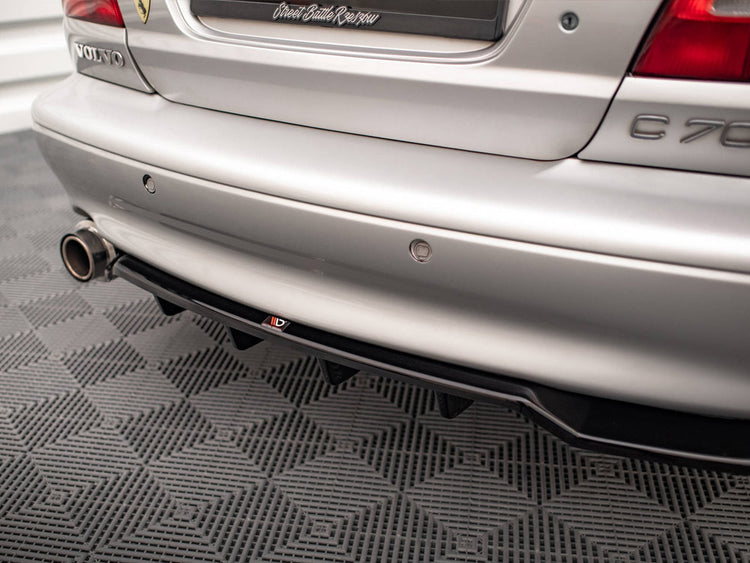 Central Rear Splitter (Vertical Bars) Volvo C70 Mk1 - Wayside Performance 