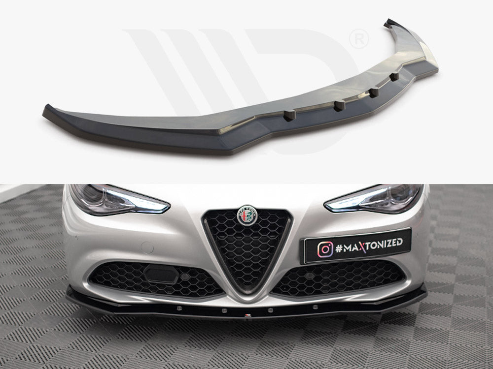 Front Splitter V.1 Alfa Romeo Giulia Sport - Wayside Performance 