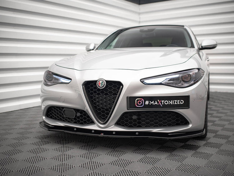 Front Splitter V.1 Alfa Romeo Giulia Sport - Wayside Performance 