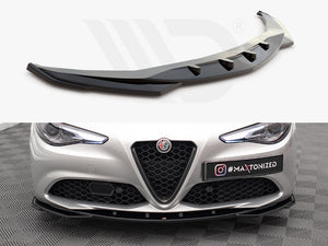 Front Splitter V.2 Alfa Romeo Giulia Sport - Wayside Performance 