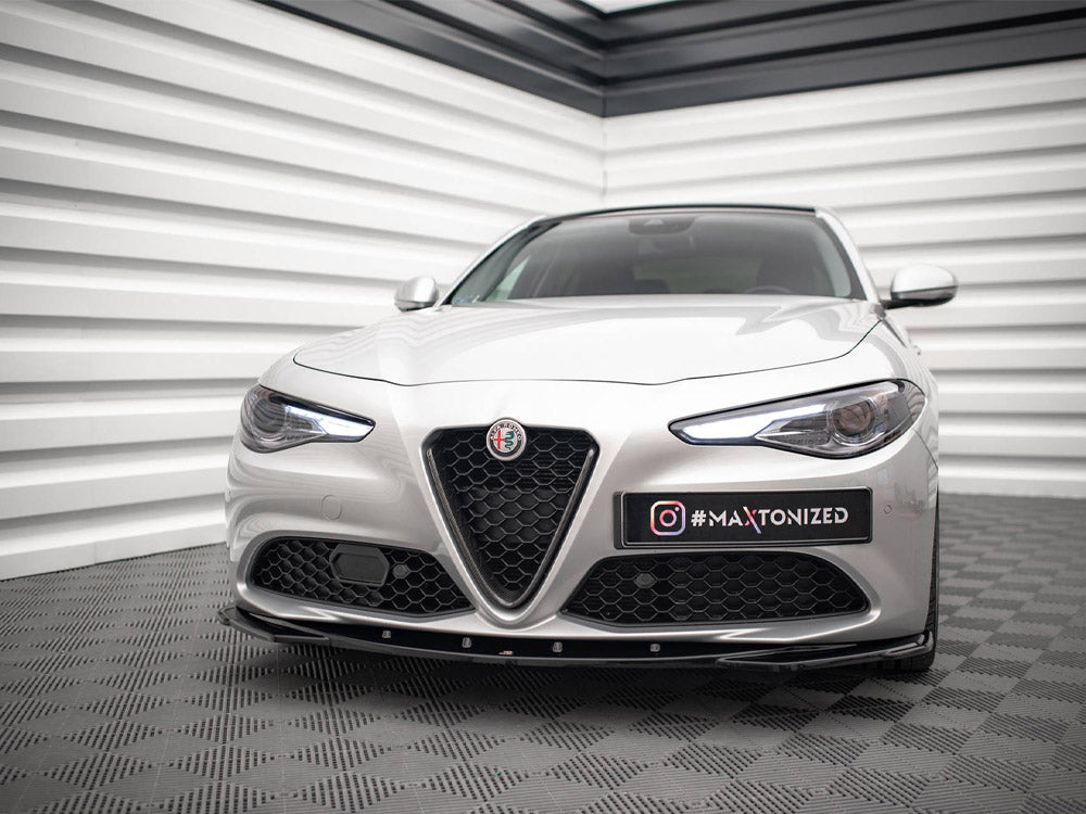 Front Splitter V.2 Alfa Romeo Giulia Sport - Wayside Performance 