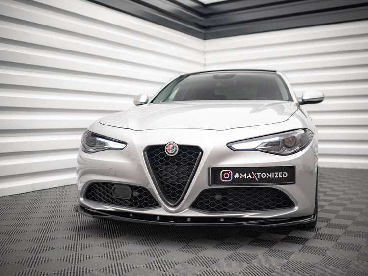 Front Splitter V.2 Alfa Romeo Giulia Sport - Wayside Performance 