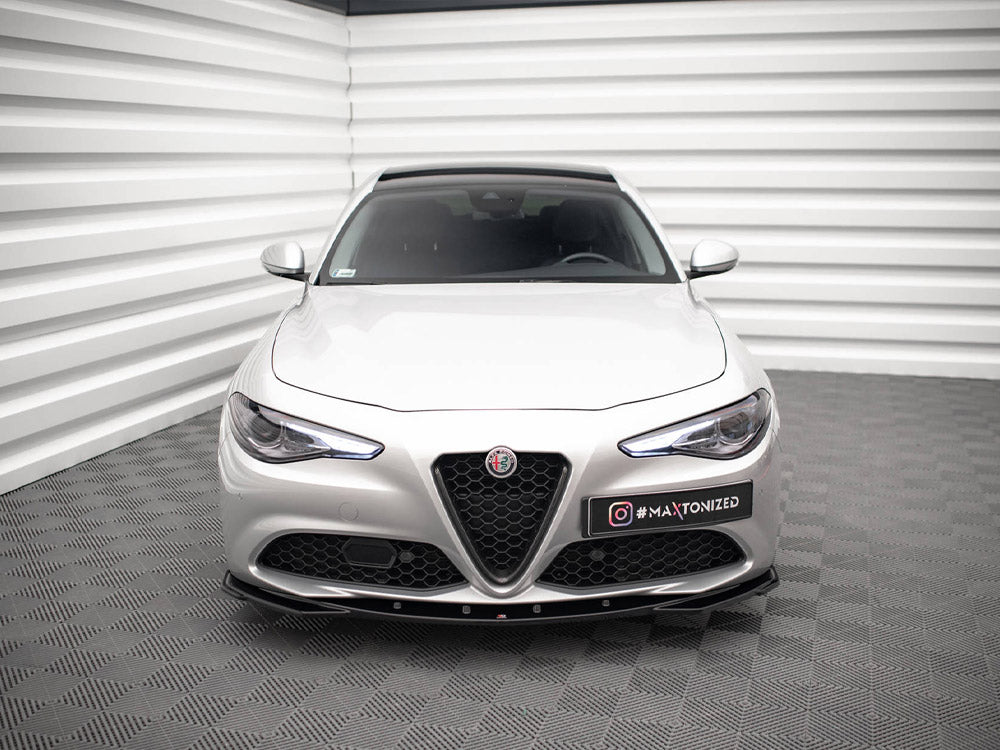 Front Splitter V.2 Alfa Romeo Giulia Sport - Wayside Performance 