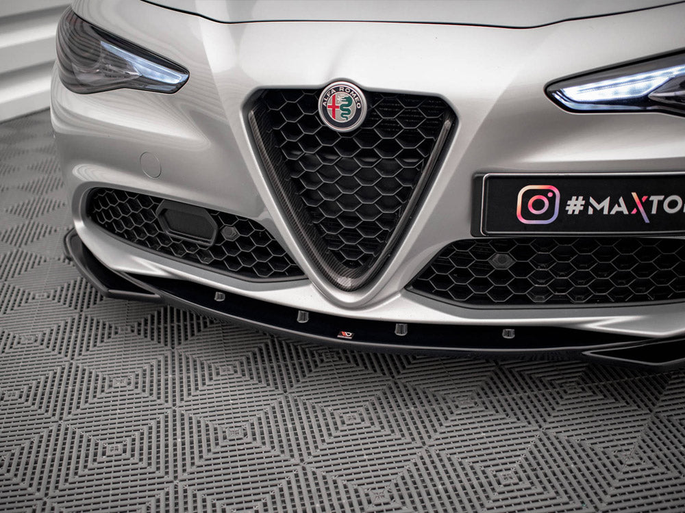 Front Splitter V.2 Alfa Romeo Giulia Sport - Wayside Performance 