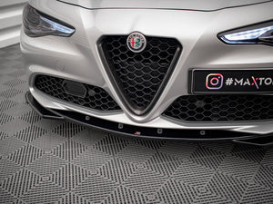 Front Splitter V.2 Alfa Romeo Giulia Sport - Wayside Performance 