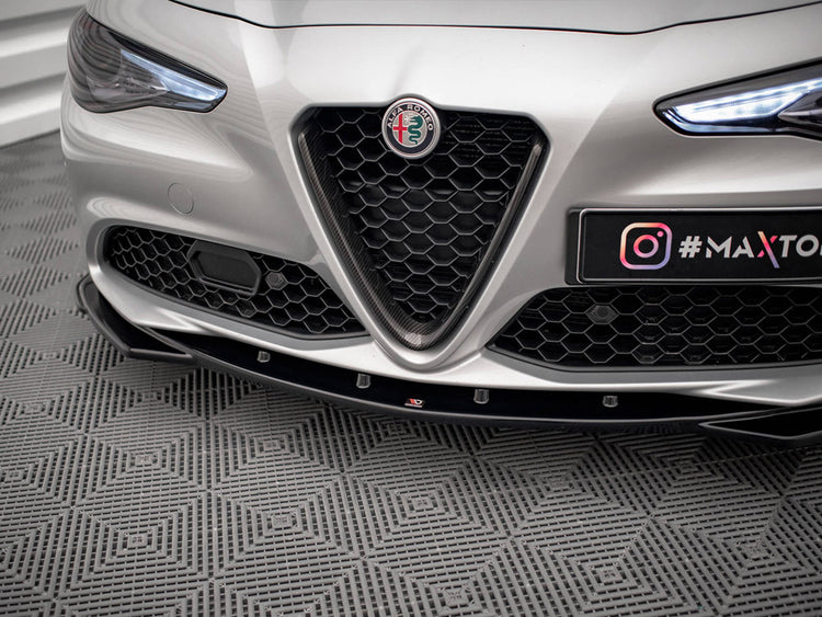 Front Splitter V.2 Alfa Romeo Giulia Sport - Wayside Performance 