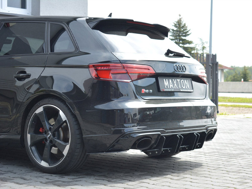 Maxton Design Rear Diffuser V.2 Audi Rs3 8v Fl Sportback - Wayside Performance