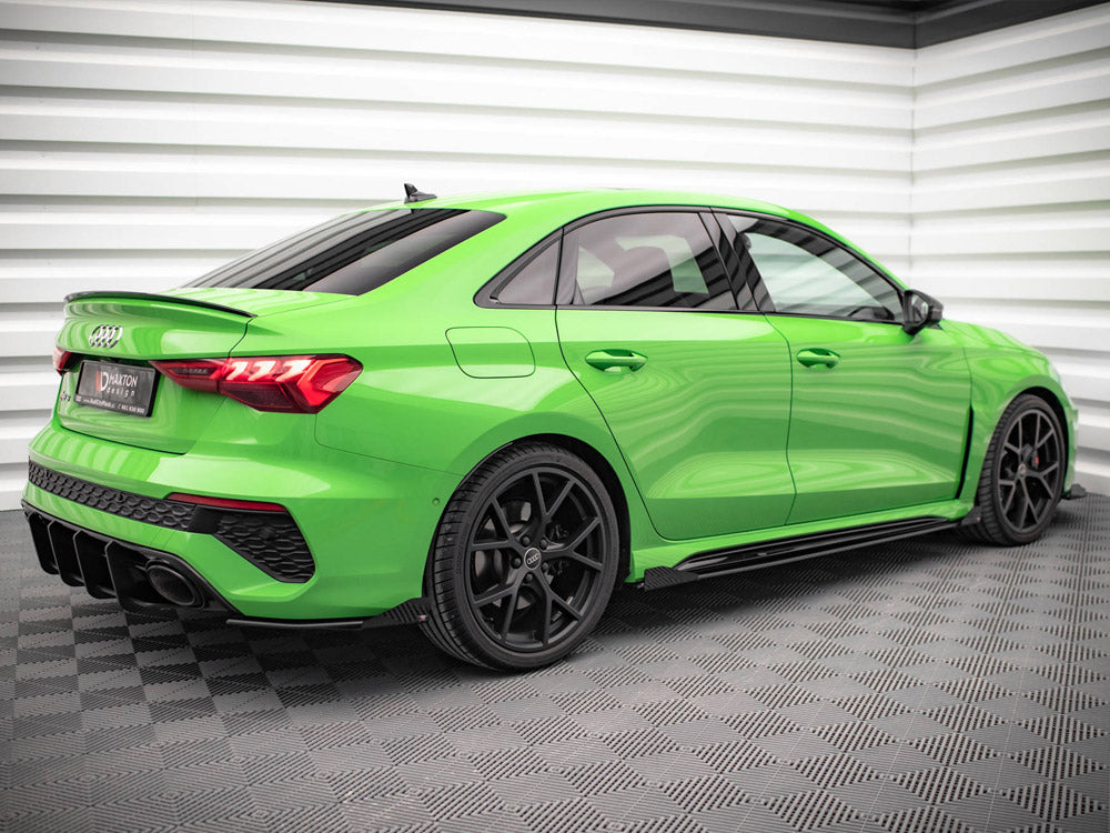 Maxton Design Rear Side Flaps Audi Rs3 Sedan 8y - Wayside Performance 