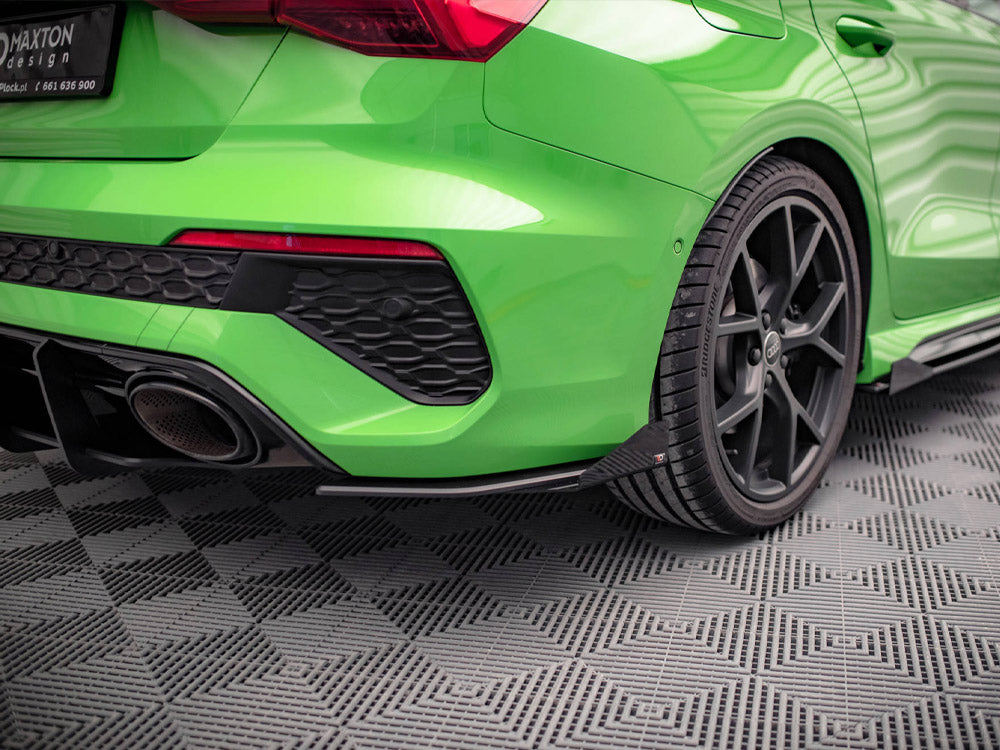 Maxton Design Rear Side Flaps Audi Rs3 Sedan 8y - Wayside Performance 