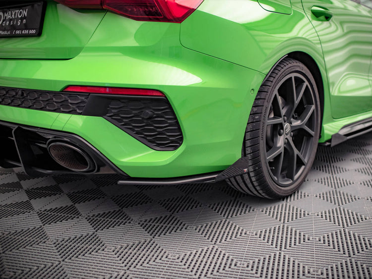Maxton Design Rear Side Flaps Audi Rs3 Sedan 8y - Wayside Performance 