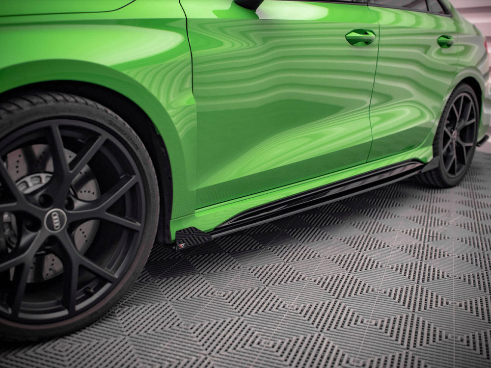 Maxton Design Side Flaps Audi Rs3 Sedan 8y - Wayside Performance 