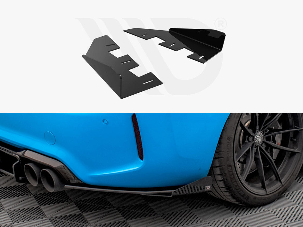 Maxton Design Rear Side Flaps Bmw M2 F87 - Wayside Performance