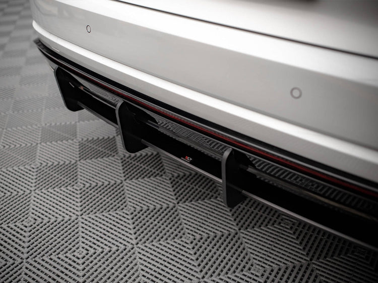 Street Pro Rear Diffuser VW Touareg R-Line Mk3 - Wayside Performance 