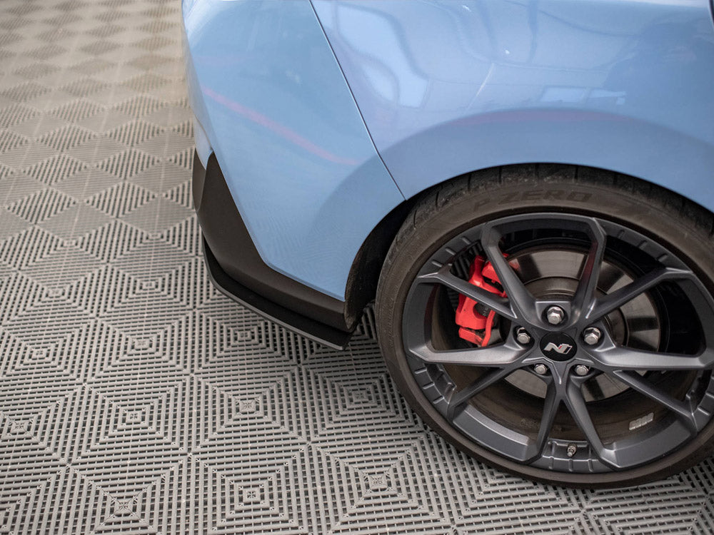 Street Pro Rear Side Splitters Hyundai I30 N Fastback Mk3 Facelift - Wayside Performance 